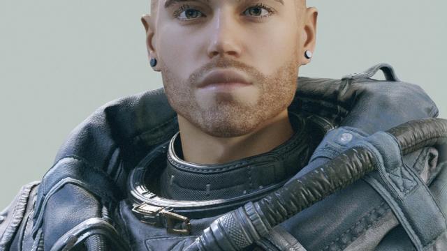 Neo male character save preset для Starfield