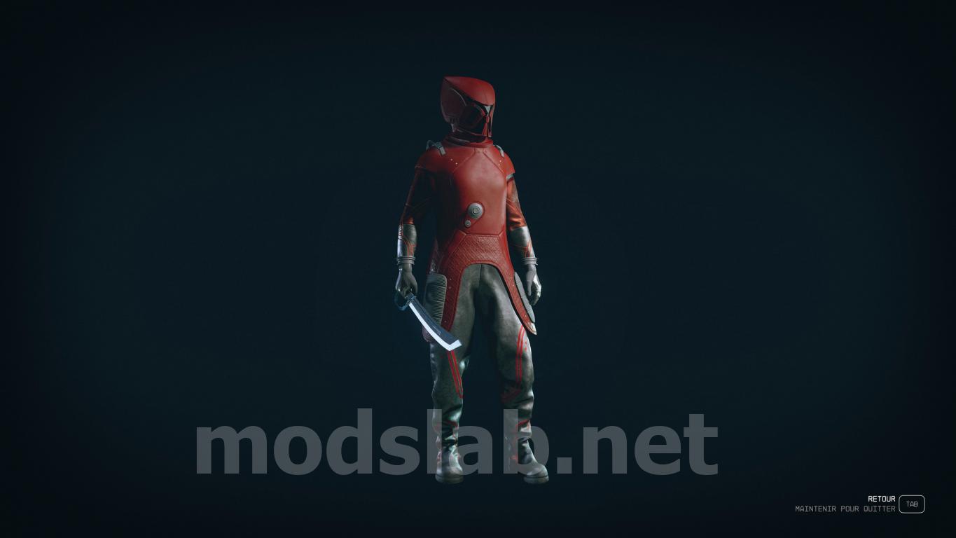 Download Bloody Pirate Mantis armor for Starfield