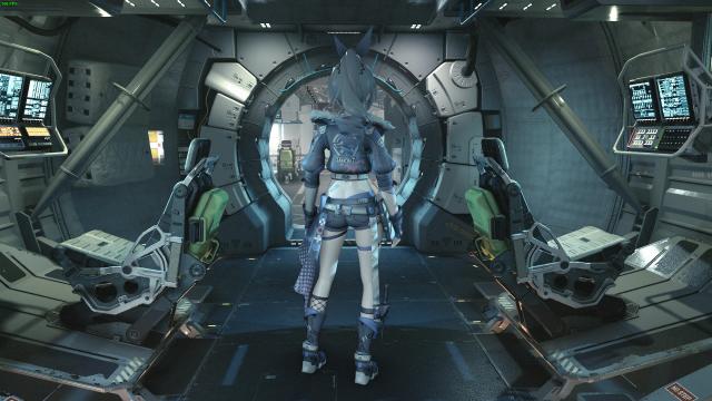 HSR - Silver Wolf's costume для Starfield