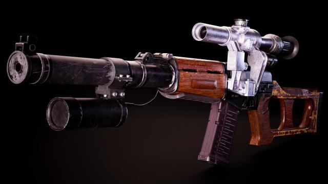 Old Earth Hunting Rifle Retexture