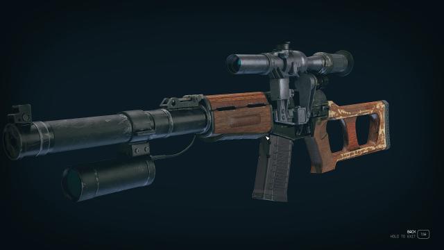 Old Earth Hunting Rifle Retexture for Starfield