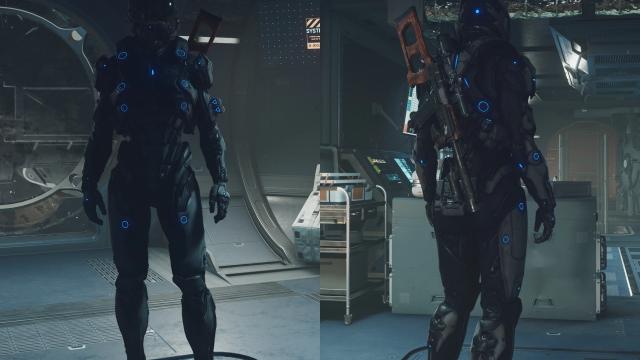 HyperGuardian Mass Effect armor - Standalone для Starfield