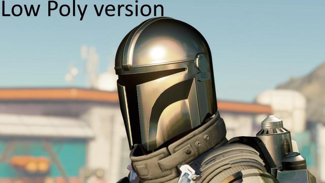 Mandalorian Helmet - High or Low poly for Starfield