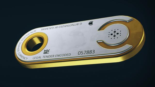 Silver and Gold Credit Stick for Starfield