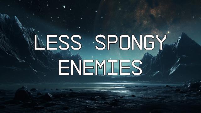 Less Spongy Enemies