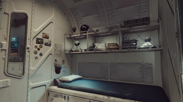 High-Res Ship Interiors для Starfield