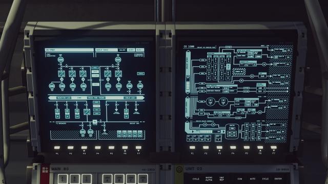 High-Res Ship Interiors для Starfield