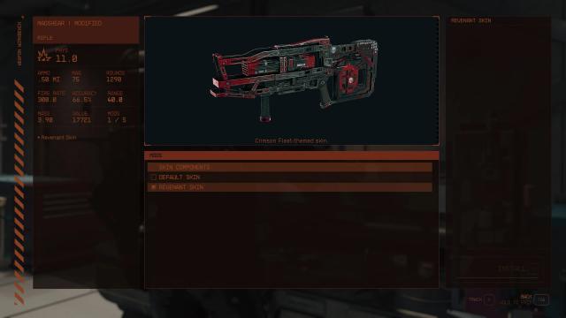 Craftable Weapon Skins - CWS для Starfield