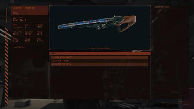 Craftable Weapon Skins - CWS для Starfield