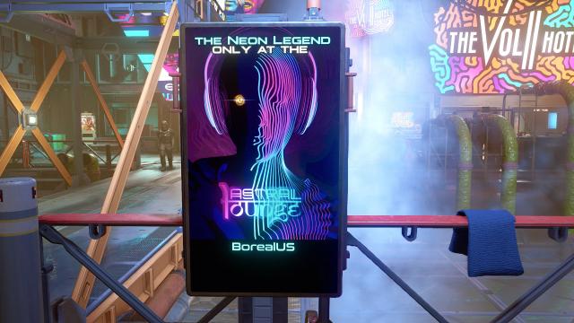 Neon Billboards and Poster 4k for Starfield