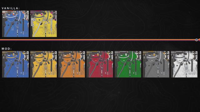 Colorful Hazmat Suits (Vault-Tec and Lore friendly variants) для Starfield