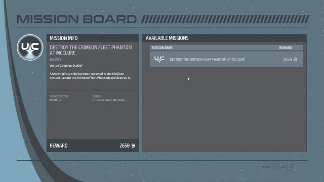 Easy Read Dark UI - Mission Boards for Starfield