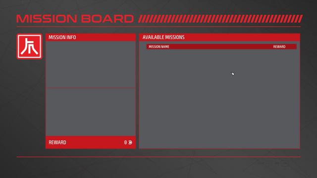 Easy Read Dark UI - Mission Boards for Starfield