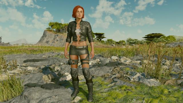 Elektra Outfit - VBB Option for Starfield