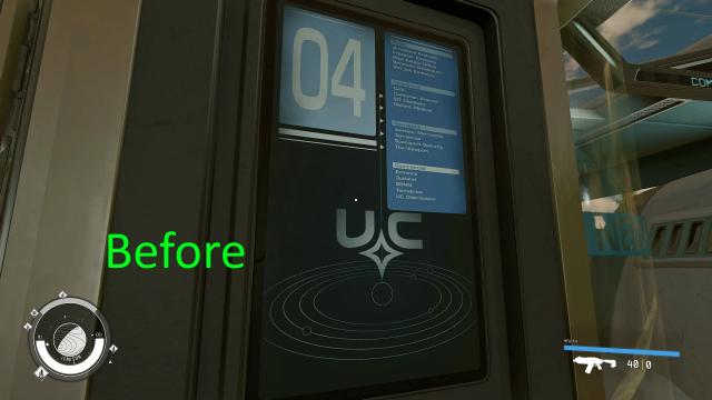 Improved Transit Signs for New Atlantis for Starfield