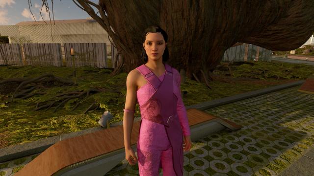 Andreja's Pink Dress for Starfield