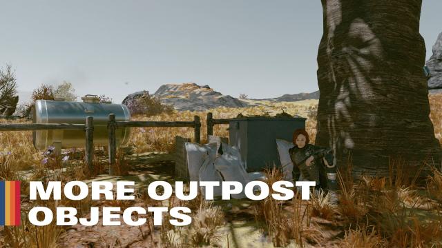 More Outpost Objects для Starfield