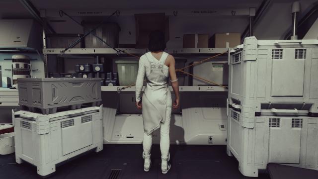 White Outfit for Andreja для Starfield