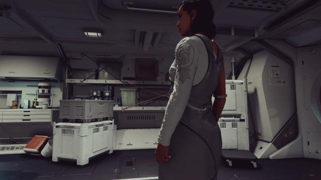 White Outfit for Andreja для Starfield