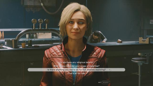 Enhanced Dialogue Interface for Starfield