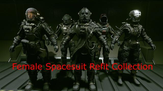 The Female Spacesuit Refit Collection - Updated для Starfield