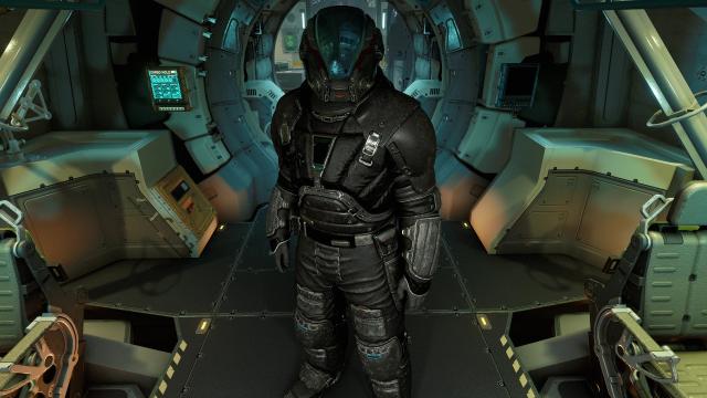 FA - 4K - The 'Onyx' Deepseeker Spacesuit для Starfield