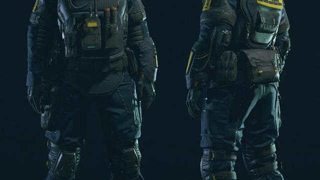 UC Security Uniform Tweaks для Starfield