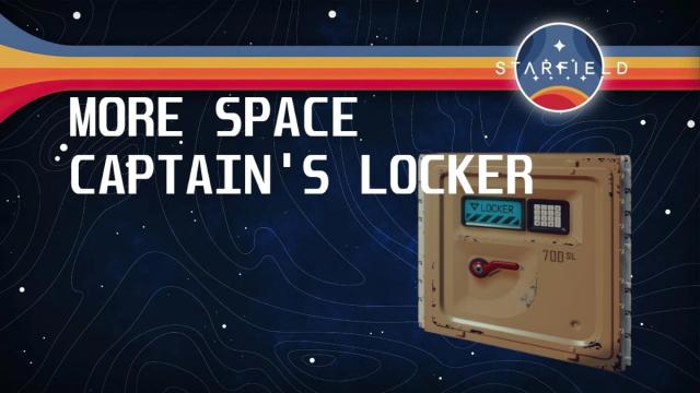 More Space Captain's Locker