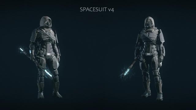 Nomad Spacesuit and Weapons для Starfield