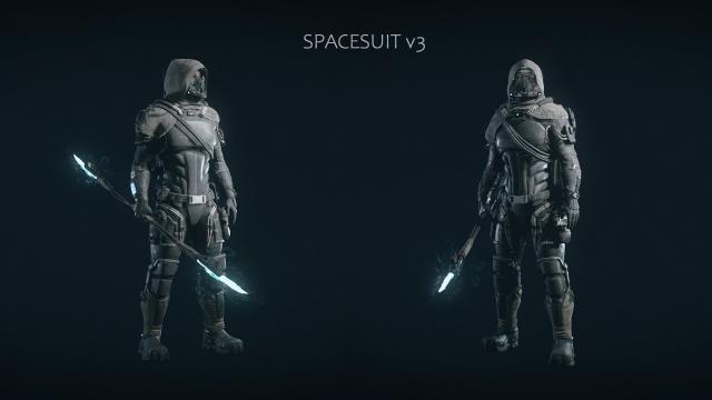 Nomad Spacesuit and Weapons для Starfield