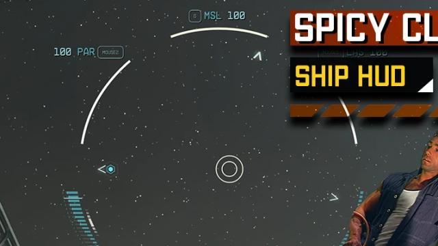 Download Spicy Clean Ship HUD for Starfield