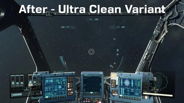 Spicy Clean Ship HUD for Starfield