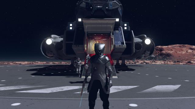 Chrome Mantis Armour для Starfield