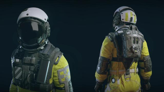 Ground Crew Spacesuit Colours для Starfield