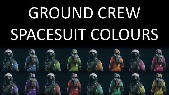 Ground Crew Spacesuit Colours