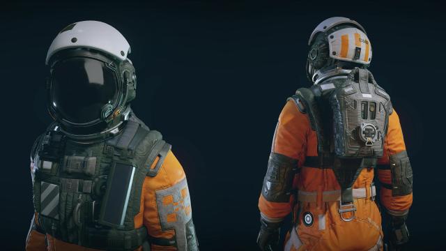 Ground Crew Spacesuit Colours для Starfield