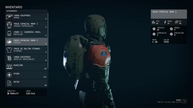 Dark Mark 1 Spacesuit для Starfield