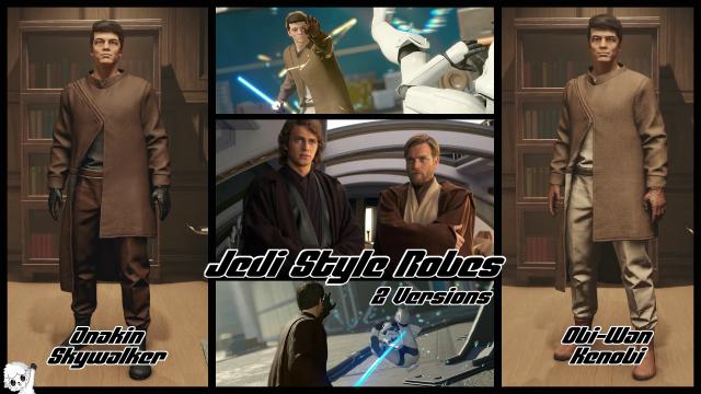 STAR WARS Jedi Robes - Anakin and Obi-Wan for Starfield