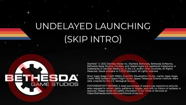 Undelayed Launching (Skip Intro Screens)