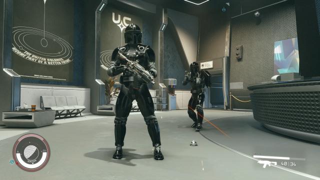 Hugin's Mandalorian Ecliptic Bounty Hunter Suit для Starfield