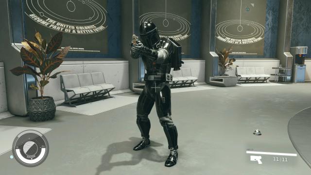 Hugin's Mandalorian Ecliptic Bounty Hunter Suit для Starfield