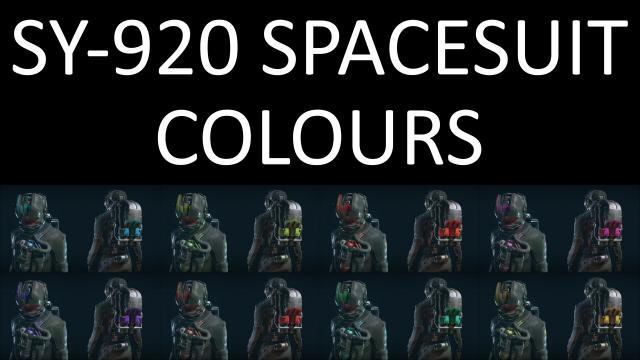 SY-920 Spacesuit Colours