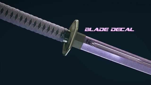 Cherry Blossom Wakizashi for Starfield