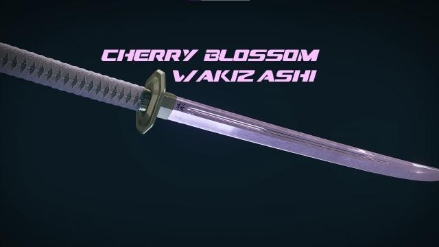 Cherry Blossom Wakizashi для Starfield