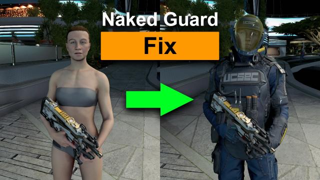 Naked Guard and Other NPCs Fix for Starfield