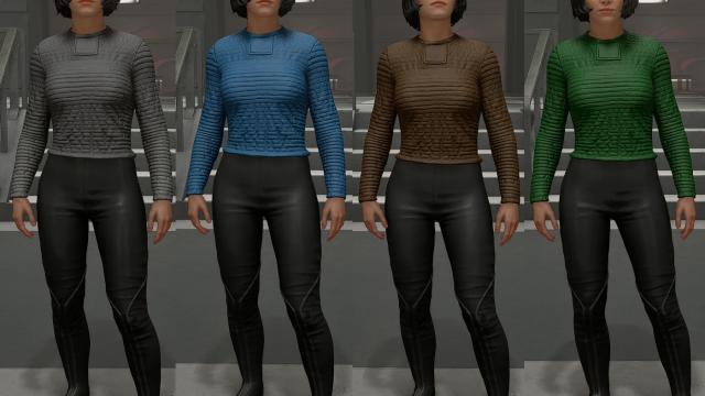 Neocity Formwear and Ponchos Recoloured