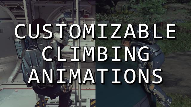 Customizable Climbing Animation Speed (Ladder and Mantle) - Including Mantling Fix