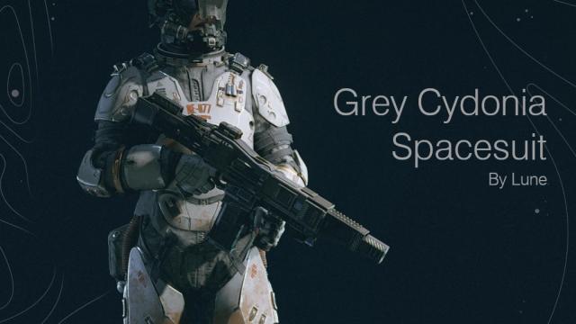 Grey Cydonia Spacesuit для Starfield