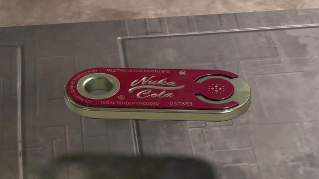 Fallout Themed Credit Sticks (Vault-Tec and Nuka-Cola) for Starfield