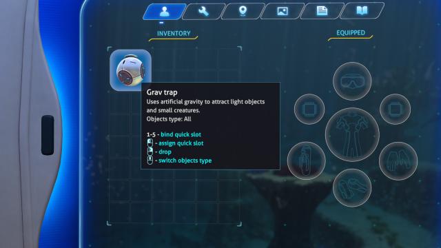 Улучшенная грави-ловушка / Grav Trap Improved для Subnautica